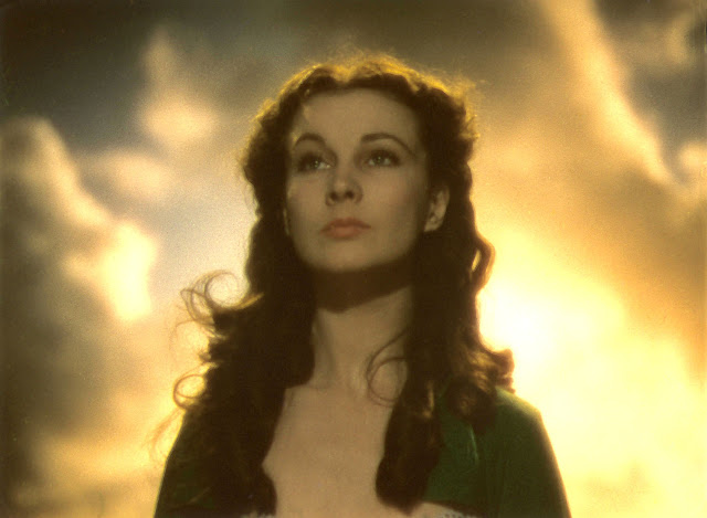 Vivien Leigh as Scarlett O'Hara